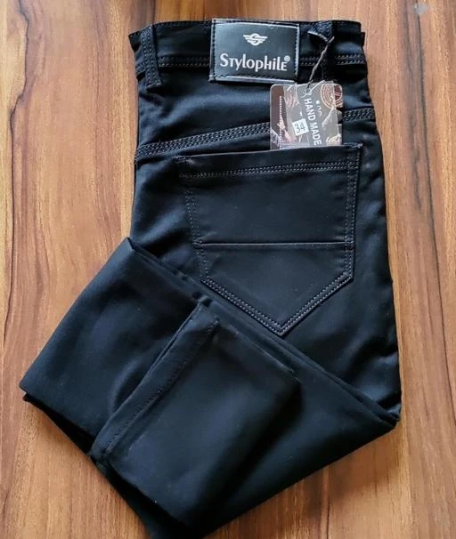 Checkout this latest Jeans
Product Name: *MEN COTTON JEANS*
Fabric: Cotton Blend
Pattern: Solid
Net Quantity (N): 1
MEN COTTON SUPER STRETCH JEANS 100% COLOUR GUARANTEE FIT- SLIM FIT
Sizes: 
28 (Waist Size: 28 in, Length Size: 40 in) 
30 (Waist Size: 30 in, Length Size: 40 in) 
32 (Waist Size: 32 in, Length Size: 40 in) 
34 (Waist Size: 34 in, Length Size: 40 in) 
Country of Origin: India
Easy Returns Available In Case Of Any Issue


SKU: 463658798
Supplier Name: THE JEANS FACTORY

Code: 407-100126115-9941

Catalog Name: Fashionable Fabulous Men Jeans
CatalogID_28786581
M06-C15-SC1211
.