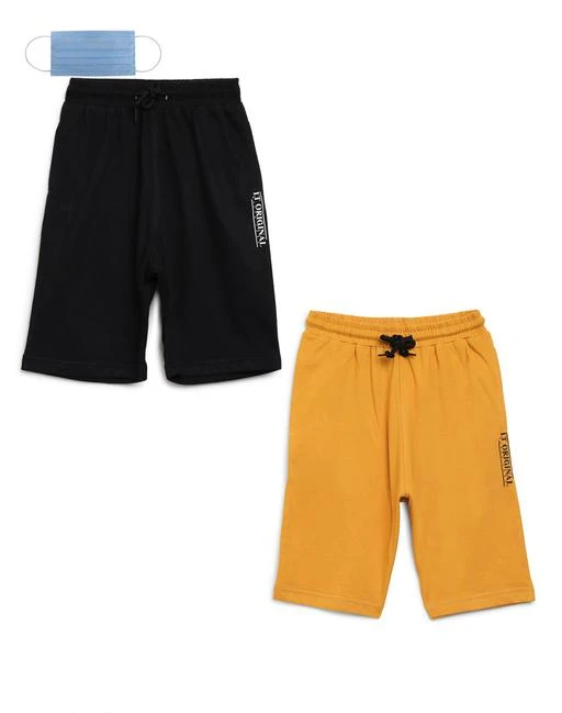 Checkout this latest Shorts & Capris
Product Name: *Li'l Tomatoes Boys Combo Bermuda With FREE 3-Ply Face Mask*
Fabric: Cotton
Pattern: Solid
Net Quantity (N): 2
Sizes: 
5-6 Years
Country of Origin: India
Easy Returns Available In Case Of Any Issue


SKU: COMBB-KY370_BLACK_MUSTARD
Supplier Name: GUNNO FASHIONS PRIVATE LIMITED

Code: 855-10018433-3741

Catalog Name: Lil Tomatoes Boys Shorts with a Free Gift
CatalogID_1790015
M10-C32-SC1175