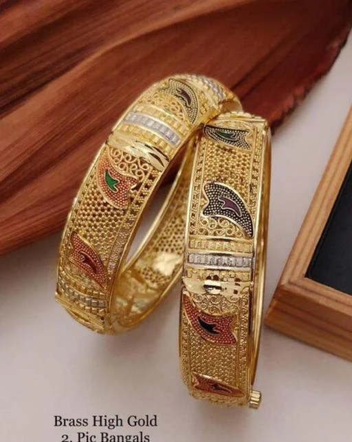 Checkout this latest Bracelet & Bangles
Product Name: *Twinkling Elegant Bracelet & Bangles*
Base Metal: Brass
Plating: Gold Plated
Stone Type: No Stone
Sizing: Adjustable
Type: Kangan
Net Quantity (N): 2
Sizes:2.4, 2.6, 2.8
fency kada  or party were kada 
Country of Origin: India
Easy Returns Available In Case Of Any Issue


SKU: U70Hf2Nc
Supplier Name: BALAJI NX

Code: 482-100234985-053

Catalog Name: Twinkling Elegant Bracelet & Bangles
CatalogID_28823797
M05-C11-SC1094