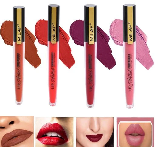 Checkout this latest Lipsticks
Product Name: *1 MILAP LIP ARTIST SMUDGE PROOF RED LIQUID MATTE LIPSTICK+1 MILAP LIP ARTIST SMUDGE PROOF MAROON LIQUID MATTE LIPSTICK + 1 MILAP LIP ARTIST SMUDGE PROOF NUDE LIQUID MATTE LIPSTICK +1 MILAP LIP ARTIST SMUDGE PROOF BROWN LIQUID MATTE LIPSTICK *
Product Name: 1 MILAP LIP ARTIST SMUDGE PROOF RED LIQUID MATTE LIPSTICK+1 MILAP LIP ARTIST SMUDGE PROOF MAROON LIQUID MATTE LIPSTICK + 1 MILAP LIP ARTIST SMUDGE PROOF NUDE LIQUID MATTE LIPSTICK +1 MILAP LIP ARTIST SMUDGE PROOF BROWN LIQUID MATTE LIPSTICK 
Brand Name: Milap
Finish: Matte
Color: Multicolor
Type: Liquid
Country of Origin: India
Easy Returns Available In Case Of Any Issue


SKU: MILAP049
Supplier Name: TRADING_ COL

Code: 334-100396710-025

Catalog Name:  Premium Smudge Proof Lipsticks
CatalogID_28879852
M07-C20-SC2005