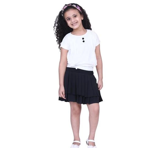 Checkout this latest Clothing Set
Product Name: *Adiva Girls Top & Skirt Dress For Kids *
Top Fabric: Rayon
Bottom Fabric: Rayon
Sleeve Length: Short Sleeves
Top Pattern: Solid
Bottom Pattern: Solid
Net Quantity (N): Single
Add-Ons: No Add Ons
Sizes:
2-3 Years (Top Chest Size: 25 in, Top Length Size: 15 in, Bottom Length Size: 11.5 in) 
3-4 Years (Top Chest Size: 26 in, Top Length Size: 16 in, Bottom Length Size: 12 in) 
5-6 Years (Top Chest Size: 28 in, Top Length Size: 17 in, Bottom Length Size: 14 in) 
7-8 Years (Top Chest Size: 30 in, Top Length Size: 19.5 in, Bottom Length Size: 15 in) 
8-9 Years (Top Chest Size: 31 in, Top Length Size: 20.5 in, Bottom Length Size: 15.5 in) 
Easy Returns Available In Case Of Any Issue


SKU: G-1129-BLACK
Supplier Name: AJ Dezines

Code: 984-10042254-5361

Catalog Name: Cute Funky Girls Top & Bottom Sets
CatalogID_1795657
M10-C32-SC1147
.