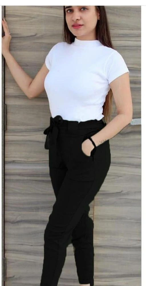 Checkout this latest Trousers & Pants
Product Name: *Women Knot Pant Urbane Modern Women Women Trousers*
Fabric: Cotton Lycra
Pattern: Solid
Sizes: 
28 (Waist Size: 28 in, Length Size: 38 in) 
30 (Waist Size: 30 in, Length Size: 38 in) 
32 (Waist Size: 32 in, Length Size: 38 in) 
Country of Origin: India
Easy Returns Available In Case Of Any Issue


SKU: 1932808764
Supplier Name: S.K. Enterprises IND

Code: 713-100875950-999

Catalog Name: Urbane Modern Women Trousers 
CatalogID_29017867
M04-C08-SC1034