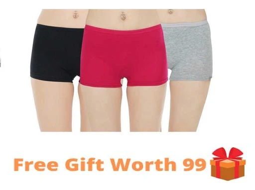 Women's & Girl's Cycling Boy Shorts (Pack of 3) –