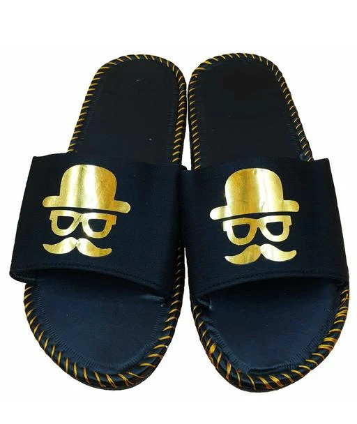 Checkout this latest Flip Flops
Product Name: *Tredy Men's Flip-Flops *
Material: Canvas
Sole Material: PVC
Fastening & Back Detail: Slip-On
Pattern: Printed
Multipack: 1
Sizes: 
IND-10 (Foot Length Size: 27.9 cm, Foot Width Size: 10.4 cm) 
Easy Returns Available In Case Of Any Issue


Catalog Rating: ★3.8 (150)

Catalog Name: Aadab Graceful Men Flip Flops
CatalogID_1811045
C67-SC1239
Code: 972-10104403-117