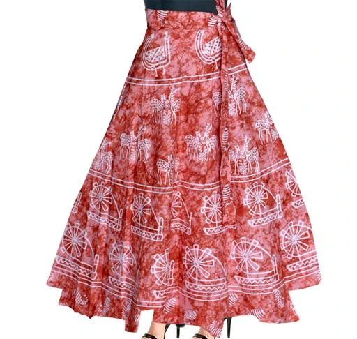 Checkout this latest Skirts
Product Name: *Trendy Women's Pure Cotton Printed Ethnic Wear Wrap Around Long Skirt*
Fabric: Cotton
Pattern: Printed
Net Quantity (N): 1
Type : Jaipuri Ethnic Skirts :: Fabric : Cotton, Size : Up To 40 in To 46 in (Free Size), Length : Up To 40 in, Type : Stitched, Description : It Has 1 Piece Of Women's Skirt, Work : Printed, Country of Origin : India
Sizes: 
40 (Waist Size: 40 in, Length Size: 39 in, Hip Size: 54 in) 
42 (Waist Size: 42 in, Length Size: 39 in, Hip Size: 54 in) 
44 (Waist Size: 44 in, Length Size: 39 in, Hip Size: 54 in) 
46 (Waist Size: 46 in, Length Size: 39 in, Hip Size: 54 in) 
Country of Origin: India
Easy Returns Available In Case Of Any Issue


SKU: SK_1252
Supplier Name: SVAAD ENTERPRISES

Code: 173-101174044-999

Catalog Name: Trendy Women's Pure Cotton Printed Ethnic Wear Wrap Around Long Skirt
CatalogID_29112461
M03-C06-SC1013