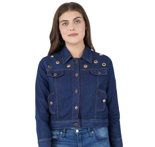 size 26 denim jacket