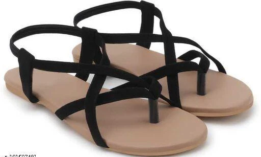 Checkout this latest Flats
Product Name: *ELEGANCE CASUAL FLAT SANDAL FOR WOMEN AND GIRLS*
Material: Synthetic
Sole Material: Synthetic
Pattern: Solid
Fastening & Back Detail: Backstrap
Net Quantity (N): 1
Sizes: 
IND-3, IND-4, IND-5, IND-6, IND-7, IND-8
Country of Origin: India
Easy Returns Available In Case Of Any Issue


SKU: ELE-179-BLACK-
Supplier Name: ELEGANCE BAY TOY

Code: 022-101607491-999

Catalog Name: Versatile Women Flats
CatalogID_29253060
M09-C30-SC1071