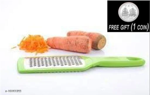 Checkout this latest Graters & Slicers
Product Name: *FREE 1 PCS  SILVER COLOR COIN WITH Vegetable Cheese Grater Slicer Shredder Chopper Razor Sharp Blade Ideal Handheld Grater for Fruits Vegetables Cheese & More All in 1 Grater Slicer Cutter (Multicolor 1 PCS )*
Material: ABS
Type: Grater
Net Quantity (N): Pack Of 1
Country of Origin: India
Easy Returns Available In Case Of Any Issue


SKU: 1 ALL PURPOSE GRATER ( 1 PIECE + FREE SILVER COIN )
Supplier Name: TRINITY SHOP

Code: 361-10161383-582

Catalog Name: Colorful Graters
CatalogID_1832473
M08-C23-SC1645