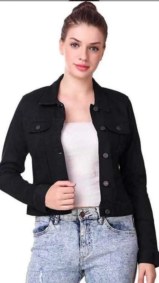 black denim jacket size 20