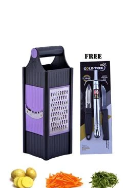 Multi-purpose Vegetable Slicer 4 In 1 Stainless Steel Grater Cutter  Shredder Fruit Potato Peeler Carrot Graters Kitchen Accessories