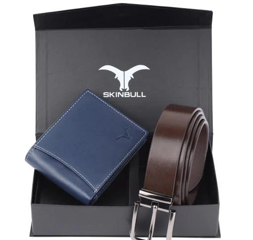Checkout this latest Wallets
Product Name: *SKINBULL Gift Hamper for Men | Blue Genuine Leather RFID Wallet and Brown Genuine Leather Belt Men's Combo Gift Set Combo Leather Gift for Men | Mens Wallet and Mens Belt | Wallet and Belt Combo*
Material: Leather
No. of Compartments: 2
Pattern: Solid
Sizes: Free Size (Length Size: 11 cm, Width Size: 9 cm) 
Country of Origin: India
Easy Returns Available In Case Of Any Issue


SKU: SBGIFTBOX198
Supplier Name: M.I LEATHERS

Code: 287-102081747-9923

Catalog Name: FancyUnique Men Wallets
CatalogID_29411160
M05-C12-SC1221