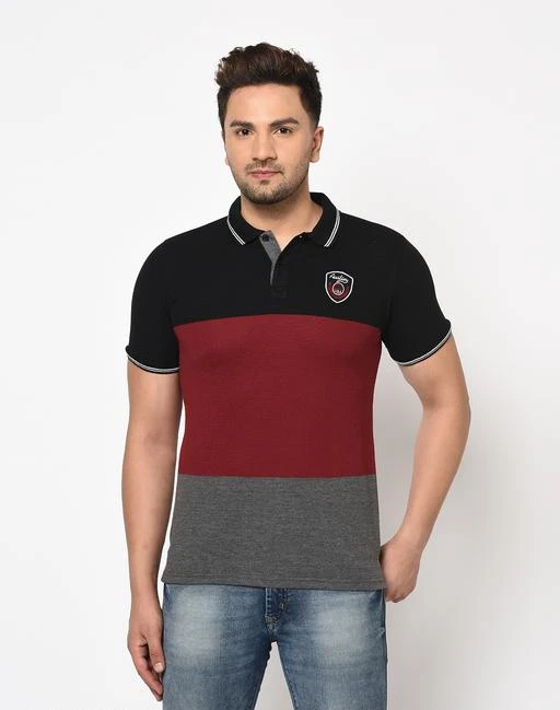 Checkout this latest Tshirts
Product Name: *Austin Wood Men's Maroon Colorblocked Half Sleeves Polo T-shirt*
Fabric: Cotton
Sleeve Length: Short Sleeves
Pattern: Colorblocked
Net Quantity (N): 1
Sizes:
S (Chest Size: 38 in, Length Size: 27 in) 
Country of Origin: India
Easy Returns Available In Case Of Any Issue


SKU: AW4319A
Supplier Name: AUSTIN WOOD-

Code: 713-10240283-318

Catalog Name: Austin wood Men Tshirts
CatalogID_1855164
M06-C14-SC1205