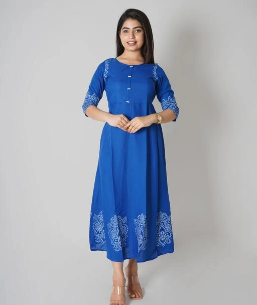 Checkout this latest Kurtis
Product Name: *BEAUTY FINISHING Designers Fabulous BLOCK PRINT Rayon Women's Anarkali Kurti  ( ROYAL BLUE)*
Fabric: Rayon
Sleeve Length: Short Sleeves
Pattern: Solid
Combo of: Single
Sizes:
S, M, L, XL, XXL
Country of Origin: India
Easy Returns Available In Case Of Any Issue


SKU: 5-BF-KR-BLUE
Supplier Name: BEAUTY FINISHING

Code: 124-102654211-999

Catalog Name: Alisha Ensemble Kurtis
CatalogID_29597258
M03-C03-SC1001