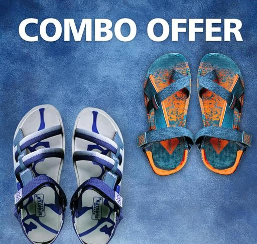 Mens sandals sale combo offer