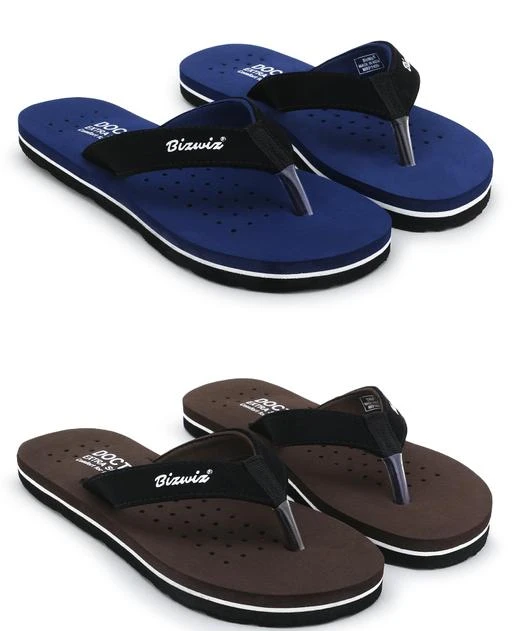Checkout this latest Flipflops & Slippers
Product Name: *Navy Blue Solid Flip Flop For Women - Pack of 2*
Material: Nubuck
Fastening & Back Detail: Slip-On
Pattern: Solid
Net Quantity (N): 2
Dewon Extra Soft Doctor Slippers Lightweight Comfortable Casual Footwear for Daily Home Use Chappal Flip-Flop for Ladies and Girl's Combo of 2 (Blue, Chocolate).
Sizes: 
IND-4, IND-5, IND-6, IND-7, IND-8
Country of Origin: India
Easy Returns Available In Case Of Any Issue


SKU: BW-007-BLU_BW-007-CHOCO
Supplier Name: Manju Enterprises

Code: 403-103022713-999

Catalog Name: Latest Trendy Women Flipflops & Slippers
CatalogID_29712646
M09-C30-SC1070