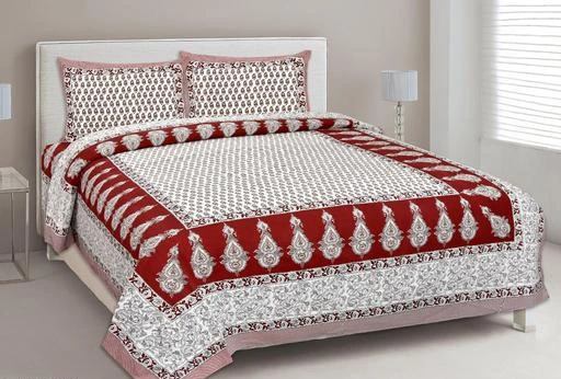 Checkout this latest Bedsheets
Product Name: *Trending jaipuri Printed Pure Coton 100x90 Double Bedsheets*
Country of Origin: India
Easy Returns Available In Case Of Any Issue


Catalog Rating: ★3.7 (15)

Catalog Name: Trending jaipuri Printed Pure Coton 100x90 Double Bedsheets
CatalogID_1877367
C53-SC1101
Code: 524-10333318-5001