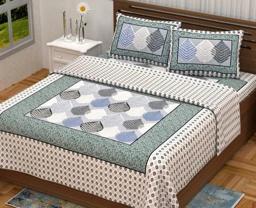 Checkout this latest Bedsheets
Product Name: *Trending jaipuri Printed Pure Coton 100x90 Double Bedsheets *
Print or Pattern Type: Floral
Country of Origin: India
Easy Returns Available In Case Of Any Issue


Catalog Rating: ★3.7 (73)

Catalog Name: Trending jaipuri Printed Pure Coton 100x90 Double Bedsheets
CatalogID_1877443
C53-SC1101
Code: 824-10333549-4101
