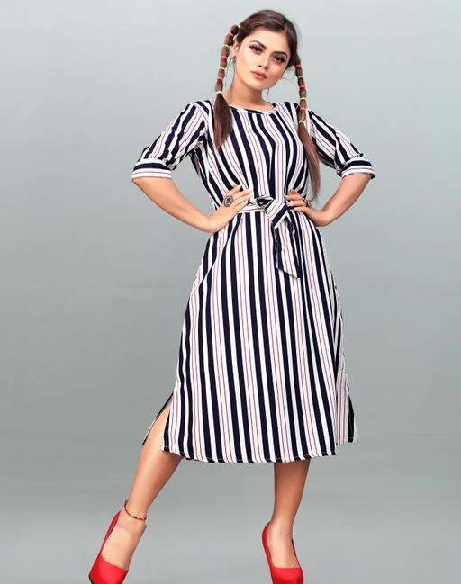 Buy Checkout This Latest Dresses Product Name Women Simple Length One Piece Formal Designer Long Stylish Western Lady Dresses A Line Straight Party Wear Casual Knee Length Skater Dress Frock For Girls