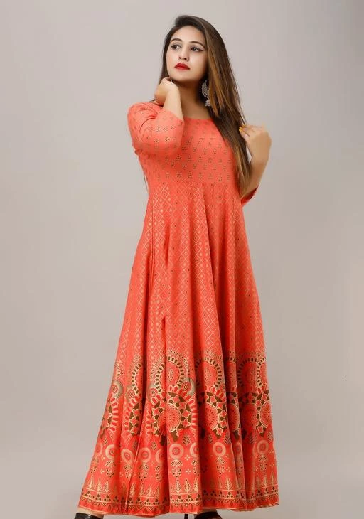 Checkout this latest Gowns
Product Name: *Women's Rayon Printed Flared Gown in Pink  *
Fabric: Rayon
Sleeve Length: Three-Quarter Sleeves
Pattern: Printed
Net Quantity (N): 1
Sizes:
L
Country of Origin: India
Easy Returns Available In Case Of Any Issue


SKU: Rite1017
Supplier Name: JAIPUR RIGHT

Code: 645-10348964-8241

Catalog Name: Women's Rayon Printed Flared Gown in Pink 
CatalogID_1880815
M04-C07-SC1289