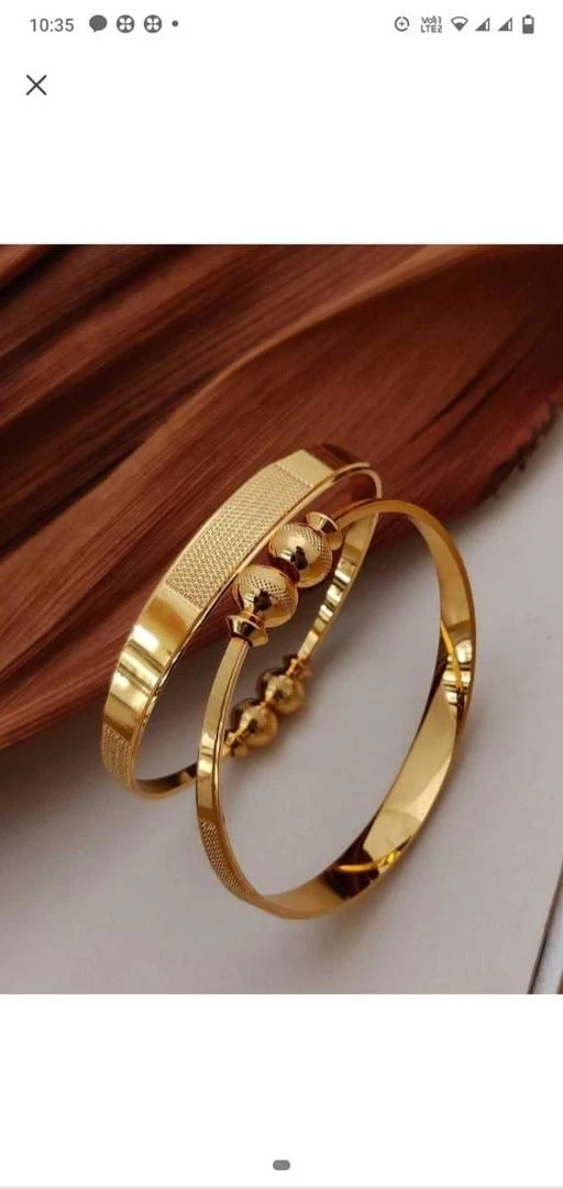 Checkout this latest Bracelet & Bangles
Product Name: *Bracelet & Bangles Beautiful Self Designing , Pack of 2 Front Open ,Adjustable Size, Can be adjusted for 2-4,2-6,2-8 and 2-10 Real Gold Look Highly Durable , Long Lasting*
Base Metal: Bronze
Plating: Gold Plated
Stone Type: No Stone
Sizing: Adjustable
Type: Bangle Style
Sizes:Free Size
Country of Origin: India
Easy Returns Available In Case Of Any Issue


SKU: Beautiful bracelate01
Supplier Name: Thesmartchoice Store

Code: 941-103560547-522

Catalog Name: Twinkling Beautiful Bracelet & Bangles
CatalogID_29864775
M05-C11-SC1094