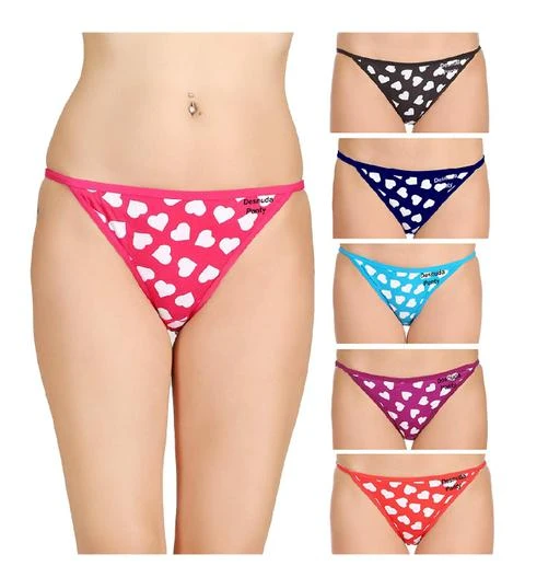 Women Cotton Hipster panty Multicolor Panties women brief / penty / Combo  -100% Cotton combo panty set panty for girl / ladies panty Pack of 3