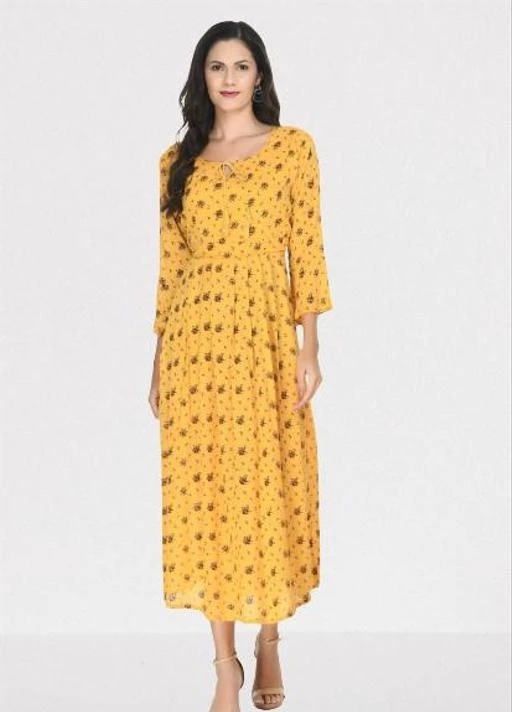 Checkout this latest Dresses
Product Name: *Mrihank  Women's Stylish Fashionable Printed 3/4 Sleeves Long Dresses, Pretty Retro Rayon Women Dresses . Classic Women Fashionable Dresses , Pretty Elegant Women Dresses . This beautiful Elegant Long Dress*
Fabric: Rayon
Sleeve Length: Three-Quarter Sleeves
Pattern: Printed
Sizes:
S, M, L, XL
Country of Origin: India
Easy Returns Available In Case Of Any Issue


SKU: Long Dresss
Supplier Name: Mrihank

Code: 164-103824855-996

Catalog Name: Classic Partywear Women Dresses
CatalogID_29950775
M04-C07-SC1025