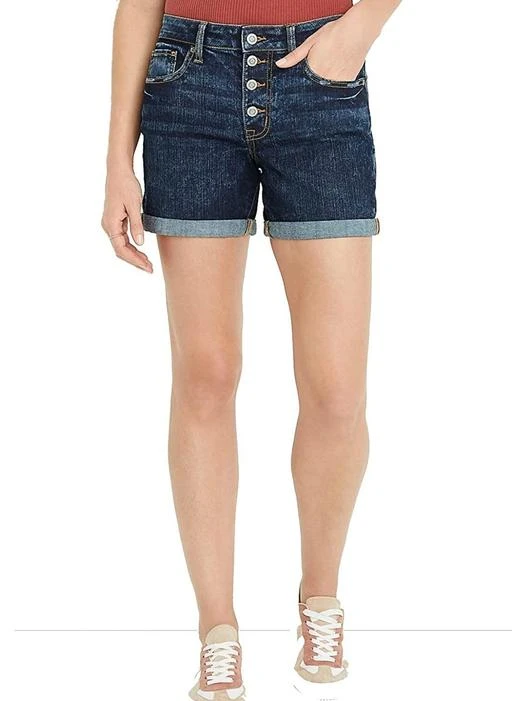 Checkout this latest Shorts
Product Name: *Sisney Women Trendy Denim Shorts*
Fabric: Denim
Pattern: Dyed/Washed
Sisney women trendy high waist denim shorts. These stylish denim shorts for women is available in different colours and styles to choose from. These denim shorts for ladies is finished in 5 pockets style.
Sizes: 
28 (Waist Size: 28 in, Length Size: 12 in) 
30 (Waist Size: 30 in, Length Size: 12 in) 
32 (Waist Size: 32 in, Length Size: 12 in) 
34 (Waist Size: 34 in, Length Size: 12 in) 
36 (Waist Size: 36 in, Length Size: 12 in) 
38 (Waist Size: 38 in, Length Size: 12 in) 
40 (Waist Size: 40 in, Length Size: 12 in) 
Country of Origin: India
Easy Returns Available In Case Of Any Issue


SKU: SIS-MJEANS-4BUTTON-DBLUE
Supplier Name: SHOPPERS SOLUTION

Code: 265-103832611-9941

Catalog Name: Gorgeous Feminine Women Shorts
CatalogID_29953535
M04-C08-SC1038