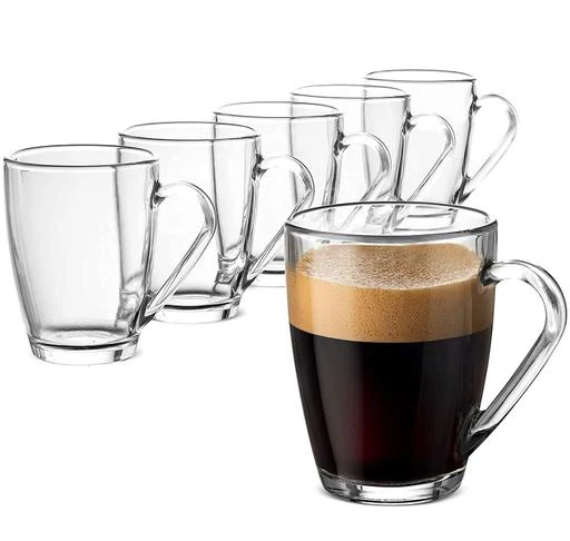 Checkout this latest Cups, Mugs & Saucers
Product Name: *NK KART Modern Glass Coffee Mug with Convenient Solid Handle Mug Set for Tea, Coffee, Beer, Hot/Cold Drinks, Espresso, Cappuccino 280 ML Set (6)*
Material: Glass
Type: Coffee Mug
Product Breadth: 10 Cm
Product Height: 10 Cm
Product Length: 12 Cm
PERFECT COFFEE MUGS SET : Increase the overall drinking experience with these great quality glass coffee mugs. Perfect set of cups for everyday use. These glass cups can be used for coffee and tea, hot chocolate, iced coffee, cappuccino, latte, espresso and even for smoothie and juice. Suitable for every hot or cold drinks. Very sturdy and able to withstand high temperature This high-quality drinkware features reinforced rim, sturdy design and perfectly balanced proportions Elegant silhouette and robust base would equally fit for any private or commercial drinkware set Perfect for commerial use, special occasion or as a gift for your loved ones.
Country of Origin: India
Easy Returns Available In Case Of Any Issue


SKU: Modern Glass Coffee Mug with Convenient Solid Handle Mug Set for Tea, Coffee, Beer, Hot/Cold Drinks, Espresso, Cappuccino 280 ML Set (6)
Supplier Name: Nk kart

Code: 393-104625624-007

Catalog Name: Classy Cups, Mugs & Saucers
CatalogID_30200557
M08-C23-SC2253