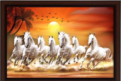 Checkout this latest Photo Frames
Product Name: *Lucky Seven Running Horses Vastu UV Matt Textured Framed Digital Reprint 20 inch x 14 inch Painting*
Material: Wooden
Product Breadth: 0.5 Inch
Product Height: 12.5 Inch
Product Length: 19.5 Inch
Net Quantity (N): 1
 A beautiful painting involves the action or skill of using paint in the right manner. Hence, the end product will be a picture that can speak a thousand words they say.This Painting Size is 14 x 20 with synthantic frame lucky seven running horse, lucky horse painting, horse photo, running horse painting, ghoda photo, wall painting, digital painting, canvas painting, reprint painitng, uv painting, sparkle paniting, art painting, rectangular painting, framed painitng, poster, framed poster, wall frame, wall poster, framed photo, vastu photo, lucky horse, seven running horses, vastu horse, painting for drawing room, painting for office, painting for home, painting for kitchen, vastu horse wall painting, UV textured painting, horse wall painting, wildlife painting, painting for decoration, art painting, framed artwork, synthetic painting
Country of Origin: India
Easy Returns Available In Case Of Any Issue


SKU: HBF-8433
Supplier Name: TNF Arts

Code: 152-104711682-995

Catalog Name: Attractive  Photo Frames
CatalogID_30229172
M08-C25-SC2406