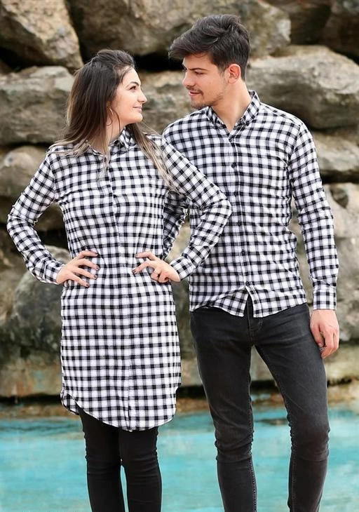 couple dress shirt and kurti amazon