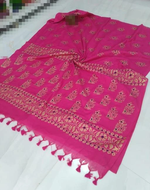 Checkout this latest Sarees
Product Name: *Charvi Pretty Sarees*
Saree Fabric: Khadi Cotton
Blouse: Separate Blouse Piece
Blouse Fabric: Khadi Cotton
Pattern: Zari Woven
Net Quantity (N): Single
Sizes: 
Free Size (Saree Length Size: 5.5 m, Blouse Length Size: 0.9 m) 
Country of Origin: India
Easy Returns Available In Case Of Any Issue


SKU: i8vd31yt
Supplier Name: M/S SUBRATA PAUL

Code: 964-105070685-006

Catalog Name: Charvi Pretty Sarees
CatalogID_30343159
M03-C02-SC1004