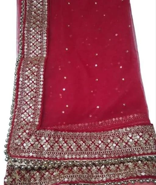 Checkout this latest Dupattas
Product Name: *Ravishing Attractive Women Dupattas*
Fabric: Net
Pattern: Embroidered
Net Quantity (N): 1
Sizes:Free Size (Length Size: 2.35 m) 
Mamta collection Bridal Prism Wine Stone Embroidered Border Net Dupatta comes with a traditional and festive Wine tone. To enhance this, a detailed embroidered border in velvet with beads is added on the edges. This net stone work embroidered dupatta from anokherang is sure to make heads turn this season.   SPECIFICATIONS:  Material : Net Work type : Stone Pattern Type: Embroidered Color : RED  Length : 2.5 m Width : 1.1 m
Country of Origin: India
Easy Returns Available In Case Of Any Issue


SKU: jUhTA_yX
Supplier Name: MAMTA COLLECTION

Code: 5311-105074341-9961

Catalog Name: Ravishing Attractive Women Dupattas
CatalogID_30344352
M03-C06-SC1006