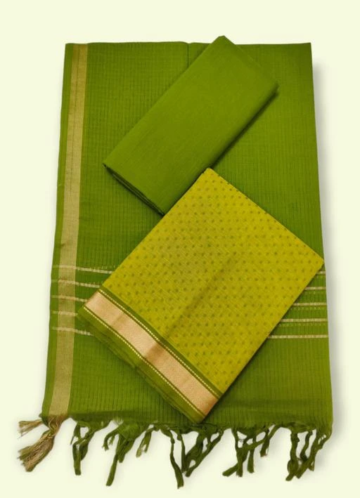 Handloom cotton dress discount material