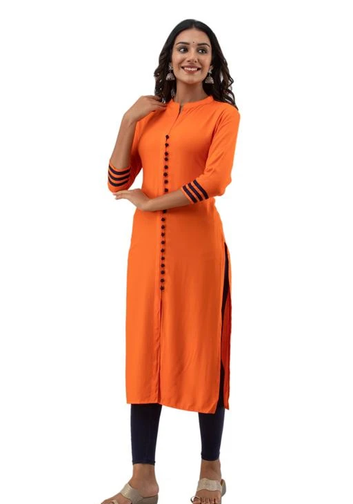 Checkout this latest Kurtis
Product Name: *Womens rayon elegant straight kurta Trendy Ensemble Kurtis*
Fabric: Rayon
Sleeve Length: Three-Quarter Sleeves
Pattern: Solid
Combo of: Single
Sizes:
M (Bust Size: 38 in) 
L (Bust Size: 40 in) 
XL (Bust Size: 42 in) 
XXL (Bust Size: 44 in) 
Country of Origin: India
Easy Returns Available In Case Of Any Issue


SKU: ND1010
Supplier Name: MONEY TRADERS

Code: 654-105401814-9901

Catalog Name: Trendy Ensemble Kurtis
CatalogID_30442917
M03-C03-SC1001