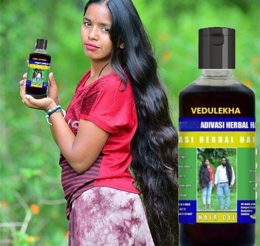 Mysore Kaveri Herbal Brungamulaka Hair Growth Oil for Personal Pack size  500 ml