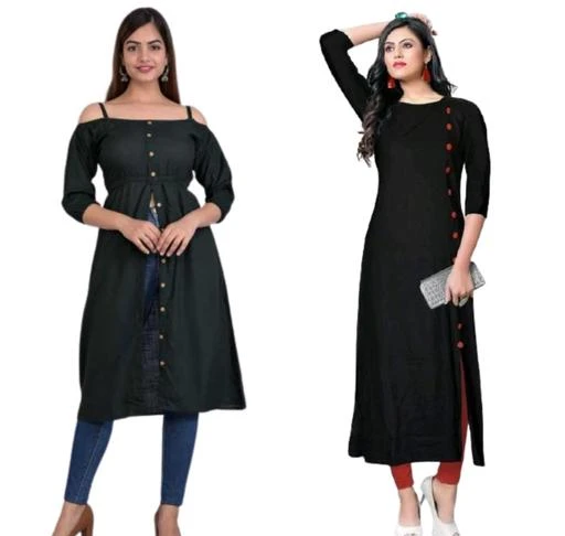 Checkout this latest Kurtis
Product Name: *Myra Petite Kurtis*
Fabric: Rayon
Sleeve Length: Three-Quarter Sleeves
Pattern: Solid
Combo of: Combo of 2
Sizes:
S, M, L, XL, XXL
Country of Origin: India
Easy Returns Available In Case Of Any Issue


SKU: Women Shoulder Cut & Side Button Black
Supplier Name: M/S A S Enterprise

Code: 524-105676064-999

Catalog Name: Myra Petite Kurtis
CatalogID_30521690
M03-C03-SC1001