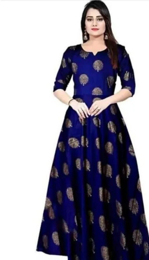 Checkout this latest Gowns
Product Name: *New Women's Printed Rayon Flared Gown (Navy Blue)*
Fabric: Rayon
Sleeve Length: Three-Quarter Sleeves
Pattern: Printed
Net Quantity (N): 1
Sizes:
M (Bust Size: 38 in) 
L (Bust Size: 40 in) 
XL (Bust Size: 42 in) 
XXL (Bust Size: 44 in) 
New Women's Printed Rayon Flared Gown (Navy Blue)
Country of Origin: India
Easy Returns Available In Case Of Any Issue


SKU: ta_O4Pb4
Supplier Name: arpita enterprises

Code: 453-106506290-995

Catalog Name: Kashvi Sensational Gown
CatalogID_30779171
M04-C07-SC1289