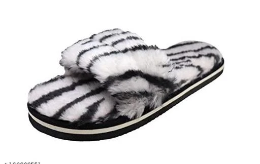 Womens fur flip discount flops