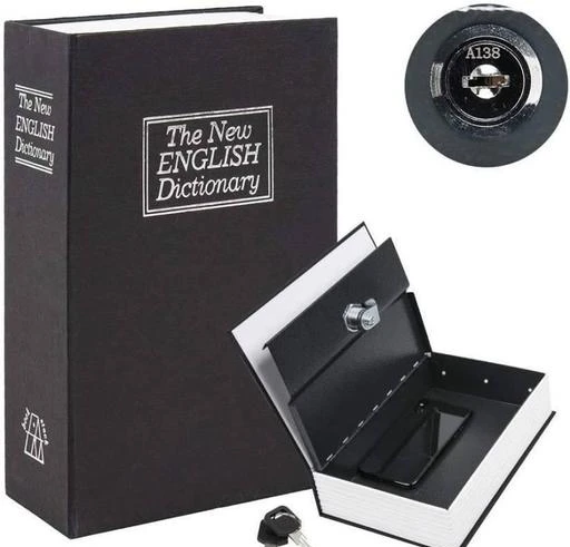 Checkout this latest Safes & Safe Accessories
Product Name: *Book Safe Security Dictionary Jewelry Locker*
Material: Aluminium
Lock Type: Key Lock
Type: Safe
Product Breadth: 13 Cm
Product Height: 7 Cm
Product Length: 19 Cm
Net Quantity (N): Pack Of 1
Country of Origin: India
Easy Returns Available In Case Of Any Issue


SKU: TA BS1
Supplier Name: Winner House

Code: 964-107179041-945

Catalog Name: Designer Safes & Safe Accessories
CatalogID_30995271
M08-C26-SC2292