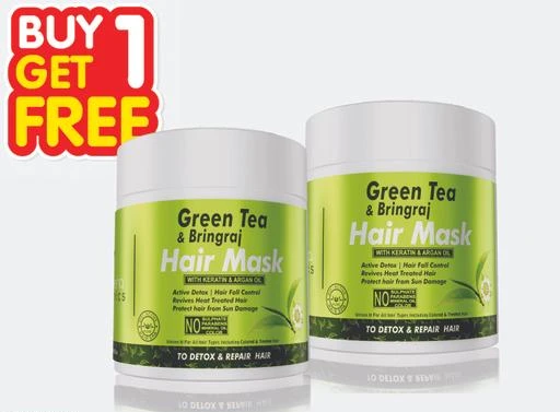 Tatvik Nirmalkesha Hair Mask Moringa Aloe Vera  Green Tea