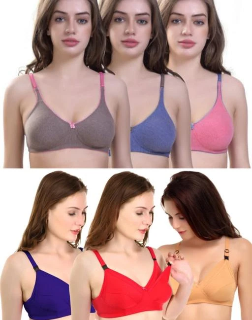 Checkout this latest Feeding Bra
Product Name: *women bra fancy , bra new style pakhi-mother-2 feeding bra                                                                     *
Fabric: Cotton Blend
Net Quantity (N): 6
women bra best fiting all season everyday bra fancy bra
Sizes: 
30B (Overbust Size: 31 in, Underbust Size: 29 in) 
32B (Overbust Size: 33 in, Underbust Size: 31 in) 
34B (Overbust Size: 35 in, Underbust Size: 33 in) 
36B (Overbust Size: 37 in, Underbust Size: 35 in) 
38B (Overbust Size: 39 in, Underbust Size: 37 in) 
40B (Overbust Size: 41 in, Underbust Size: 39 in) 
Country of Origin: India
Easy Returns Available In Case Of Any Issue


SKU: women bra feeding bra mo-2-pakhi
Supplier Name: rudhra on line stoer

Code: 754-108028985-999

Catalog Name: Sassy Women Feeding Bra
CatalogID_31265415
M04-C53-SC1824