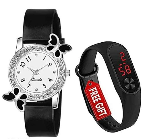 Checkout this latest Watches
Product Name: *BF BLACK BEAUTIFULL WATCH COMBO*
Strap Material: Rubber
Display Type: Analogue
Size: Free Size
Net Quantity (N): 2
Name : BF BLACK BEAUTIFULL WATCH COMBO FOR GIRL
Strap material : Rubber
Multipack : 2
Sizes : 
Free Size (Dial Diameter Size : 32 mm)
Country of Origin : India
Country of Origin: India
Easy Returns Available In Case Of Any Issue


SKU: BF BLACK BEAUTIFULL WATCH COMBO
Supplier Name: VK KONARVALA.

Code: 912-108339976-999

Catalog Name:  Watches
CatalogID_31355125
M06-C57-SC1232