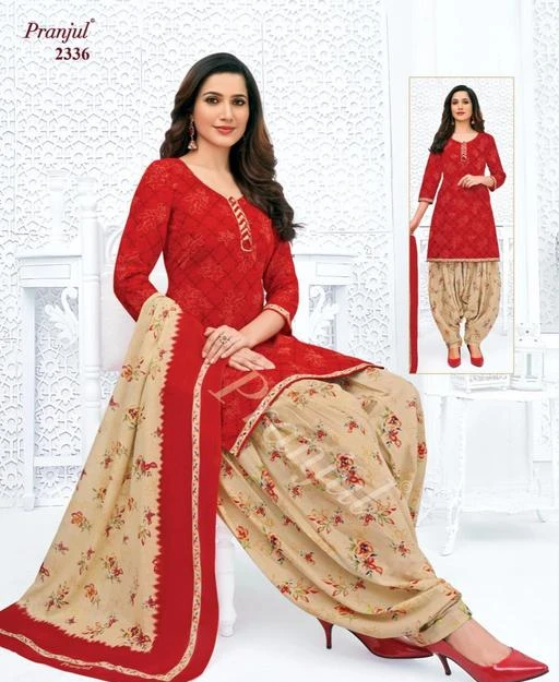  Pranjul Readymade Cotton Chudhidhar / Chitrarekha Refined Women