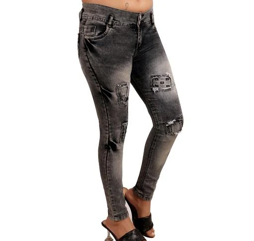  Slim Girl Designer Denim Jeans / Cute Fancy Jeans Jeggings