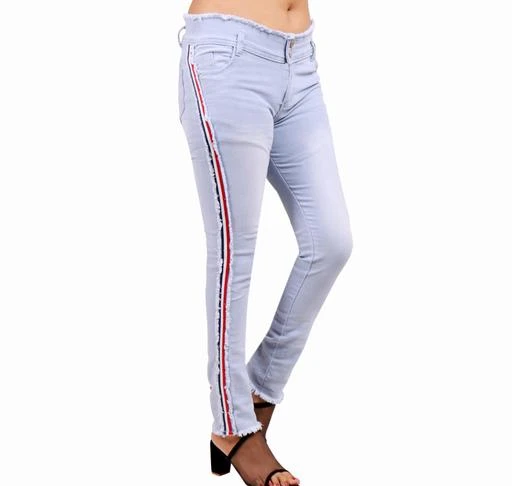  Slim Girl Designer Denim Jeans / Cute Fancy Jeans Jeggings