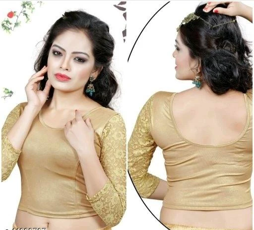 Checkout this latest Blouse (Deleted)
Product Name: *Aakarsha Drishya Women Blouses*
Fabric: Lycra
Sleeve Length: Three-Quarter Sleeves
Pattern: Solid
Net Quantity (N): 1
Sizes:
32, 34, 36, 38, 40
Country of Origin: India
Easy Returns Available In Case Of Any Issue


SKU: hZ82
Supplier Name: A&P creation

Code: 052-11033707-816

Catalog Name: Free Mask Banita Fabulous Women Readymade Blouse
CatalogID_2047409
M03-C06-SC1007