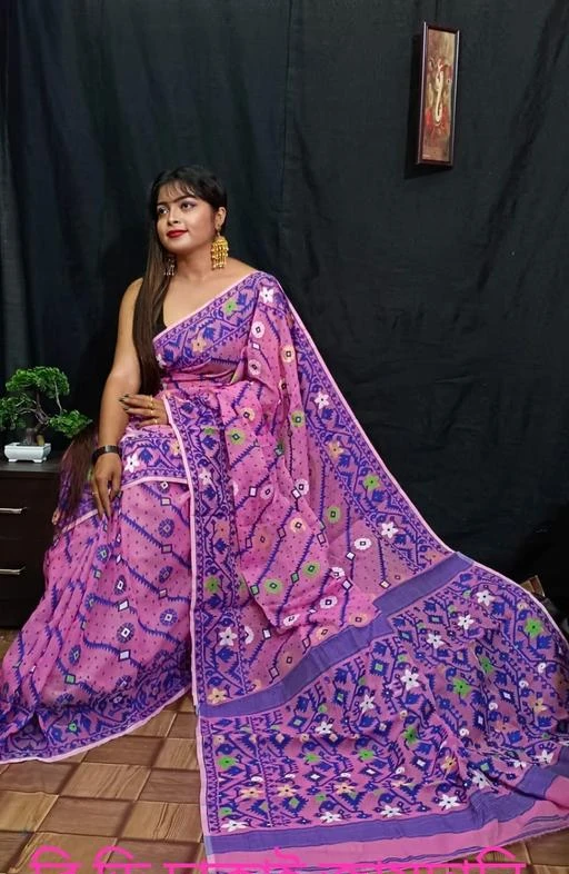 Checkout this latest Sarees
Product Name: *Bd dhakai saree*
Saree Fabric: Jacquard
Blouse: Without Blouse
Blouse Fabric: No Blouse
Net Quantity (N): Single
Sizes: 
Free Size (Saree Length Size: 5.5 m, Blouse Length Size: 1.2 m) 
Country of Origin: India
Easy Returns Available In Case Of Any Issue


SKU: byXOq3Kh
Supplier Name: Dilip kumar Ghosh

Code: 999-110770329-1001

Catalog Name: Aishani Sensational Sarees
CatalogID_32104903
M03-C02-SC1004