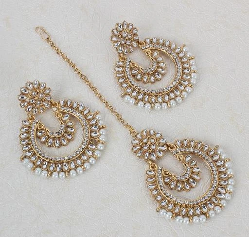 Checkout this latest Jewellery Set
Product Name: *Beautiful Jewellery Set*
Plating: Gold Plated
Stone Type: Pearls
Type: Maangtika and Earrings
Net Quantity (N): 1
Country of Origin: India
Easy Returns Available In Case Of Any Issue


SKU: 1
Supplier Name: Orra Jewelleries

Code: 922-1111744-348

Catalog Name: Chic Beautiful Jewellery Sets
CatalogID_137044
M05-C11-SC1093