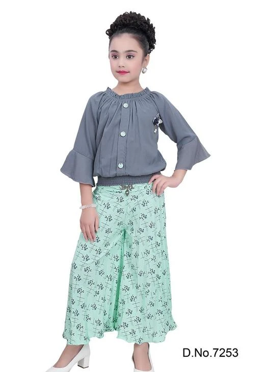 Checkout this latest Clothing Set
Product Name: *Agile Stylish Girls Top & Bottom Sets*
Top Fabric: Cotton Blend
Bottom Fabric: Cotton Blend
Sleeve Length: Three-Quarter Sleeves
Top Pattern: Solid
Bottom Pattern: Printed
Add-Ons: No Add Ons
Sizes:
3-4 Years, 4-5 Years, 5-6 Years, 6-7 Years, 7-8 Years, 8-9 Years
awesome elegant girls top bottom clothing sets
Country of Origin: India
Easy Returns Available In Case Of Any Issue


SKU: sn-7253-aquablue
Supplier Name: SANYAM TRADE LINK

Code: 295-111609100-999

Catalog Name: Agile Stylish Girls Top & Bottom Sets
CatalogID_32382689
M10-C32-SC1147