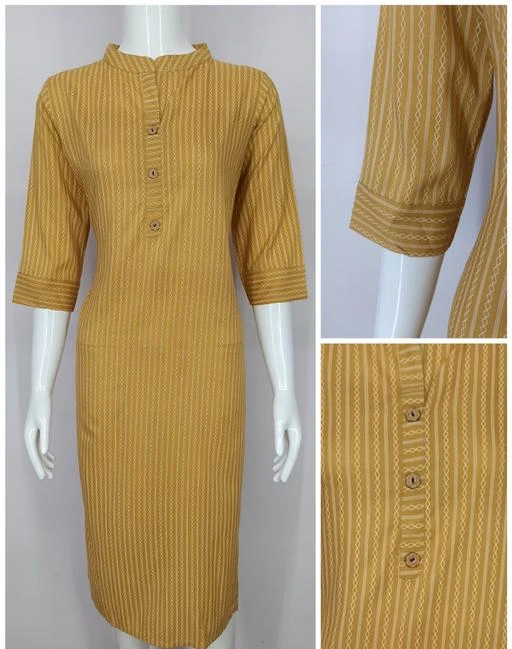Checkout this latest Kurtis
Product Name: *Women Rayon A-line Printed Mustard Kurti*
Fabric: Rayon
Sleeve Length: Three-Quarter Sleeves
Pattern: Printed
Combo of: Single
Sizes:
L
Country of Origin: India
Easy Returns Available In Case Of Any Issue


SKU: LINEMUSTARD
Supplier Name: SWASTIK FASHION#

Code: 382-11231679-966

Catalog Name: Women Rayon A-line Printed Mustard Kurti
CatalogID_2096069
M03-C03-SC1001